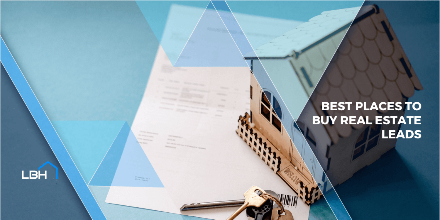 Best places to buy real estate leads
